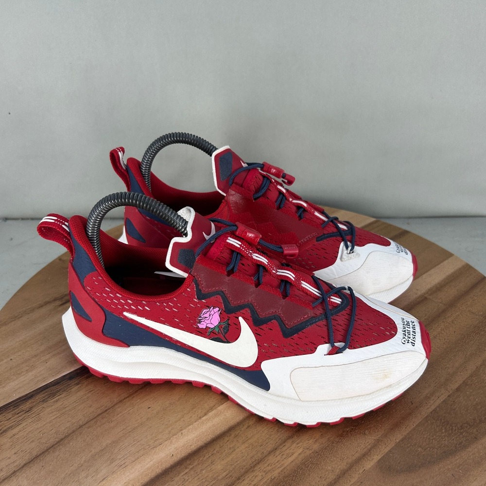 Nike Gyakusou Air Zoom Pegasus 36 Trail Red White Rose CD0383-600 Mens 5.5